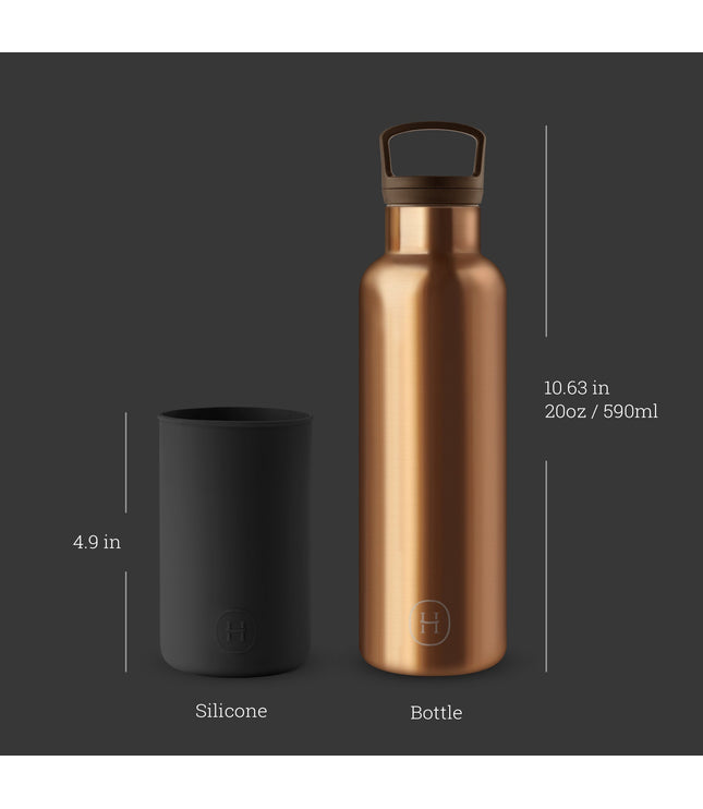 Bronze Gold-Midnight Black 20 Oz