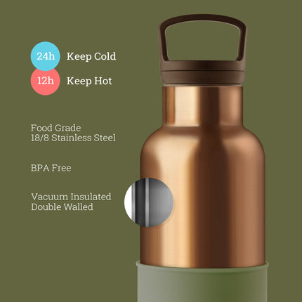 Bronze Gold-Seaweed Green 20 Oz