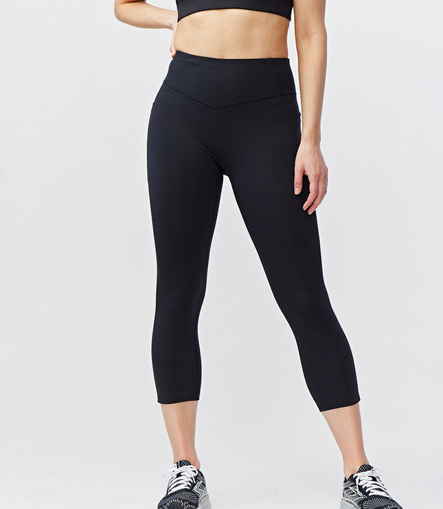 Go Again Women's Cropped Leggings Length 21"
