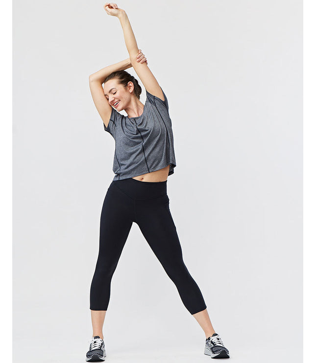 Go Again Women's Cropped Leggings Length 21"