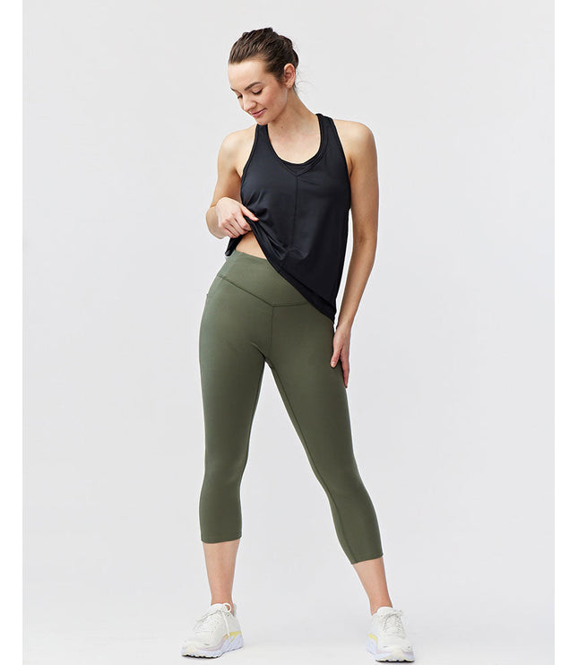 Go Again Women's Cropped Leggings Length 21"