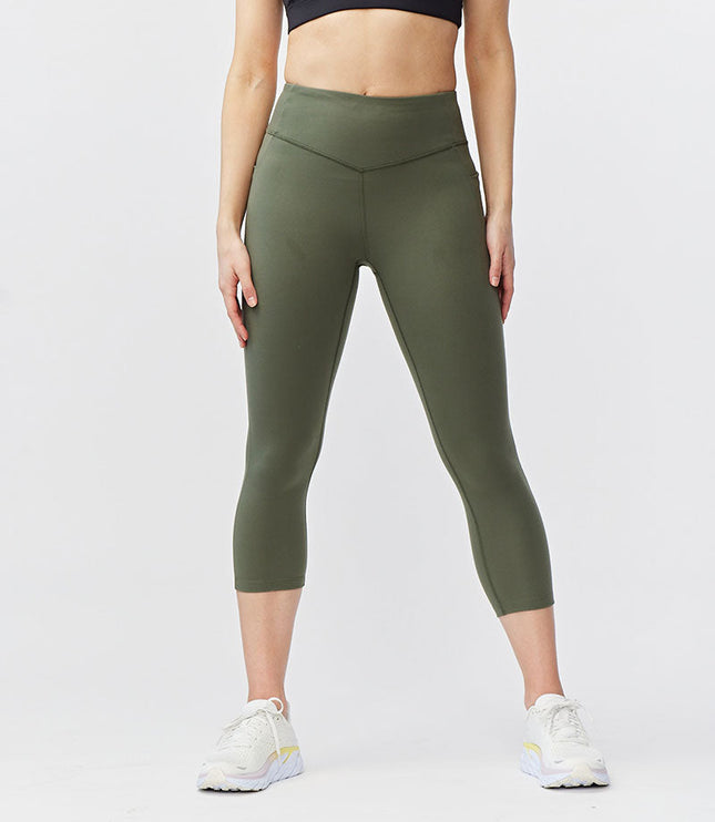 Go Again Women's Cropped Leggings Length 21"
