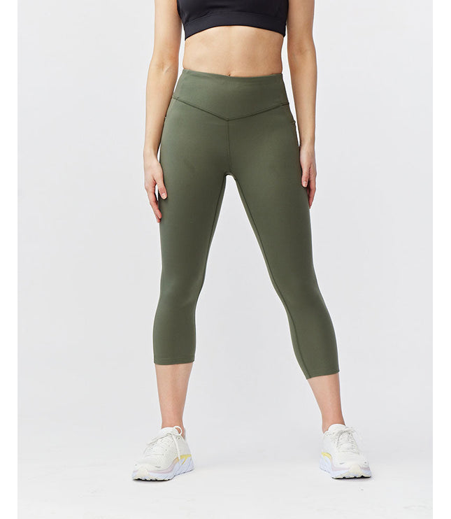 Go Again Women's Cropped Leggings Length 21"
