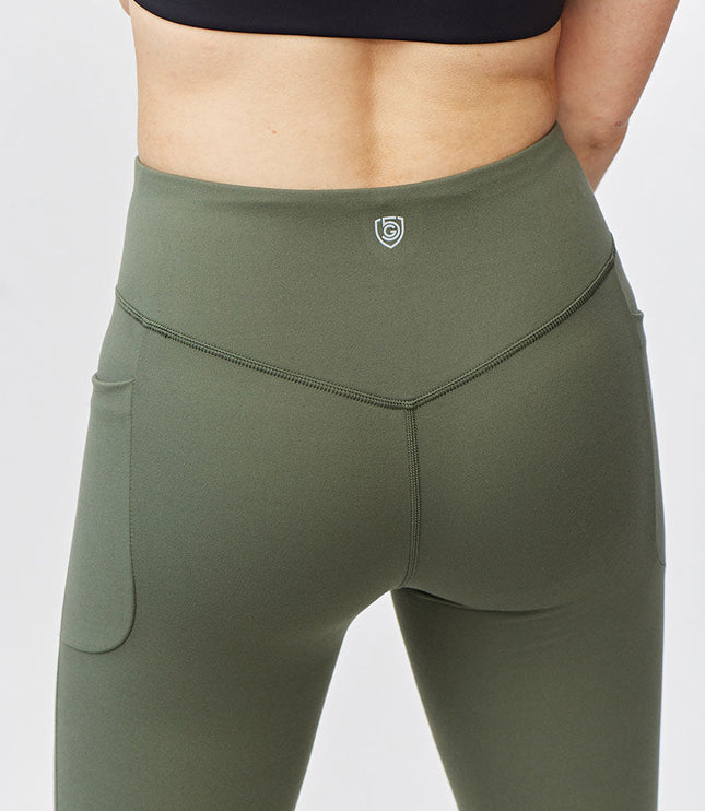 Go Again Women's Cropped Leggings Length 21"