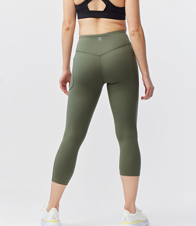 Go Again Women's Cropped Leggings Length 21"