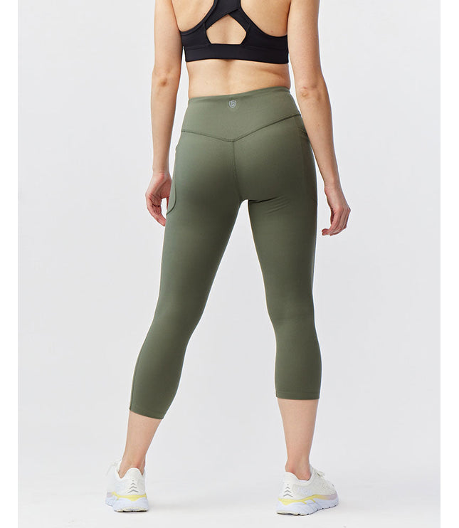 Go Again Women's Cropped Leggings Length 21"