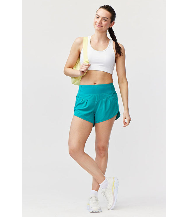 Sheva Women's High Rise Running Shorts
