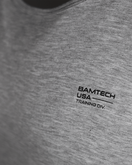 Bamboo Aerotech Tank - Training Div. Heather Grey