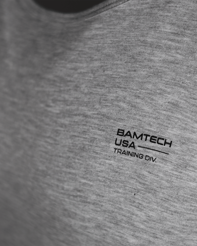 Bamboo Aerotech Tank - Training Div. Heather Grey