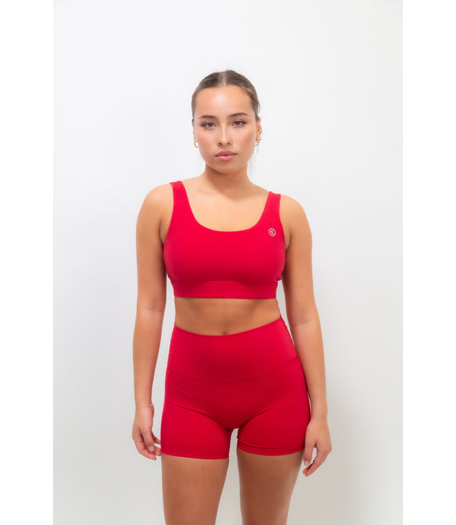 I Am Beautifully Radiant Quick-Dry Butter Red Short