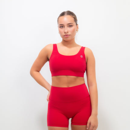 I Am Beautifully Radiant Quick-Dry Butter Red Short