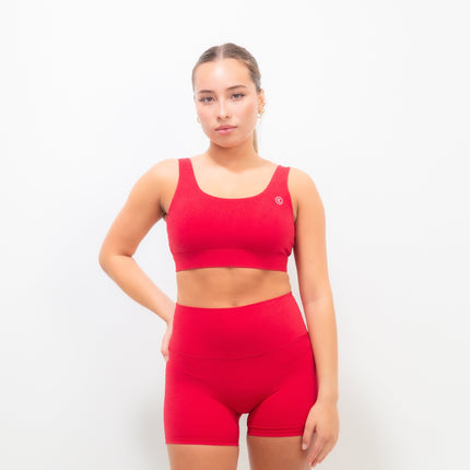 I Am Beautifully Radiant Quick-Dry Butter Red Short