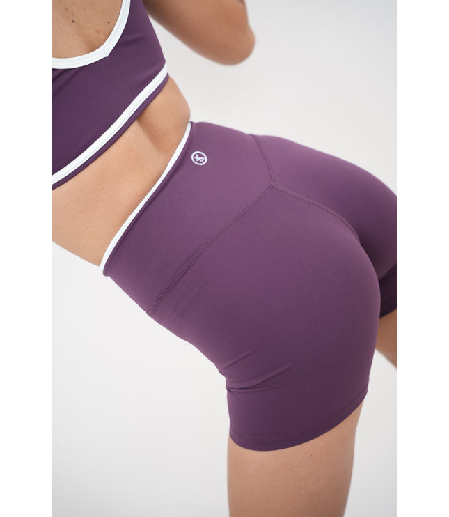 I Am Right Where I Need To Be Plum Butter Short