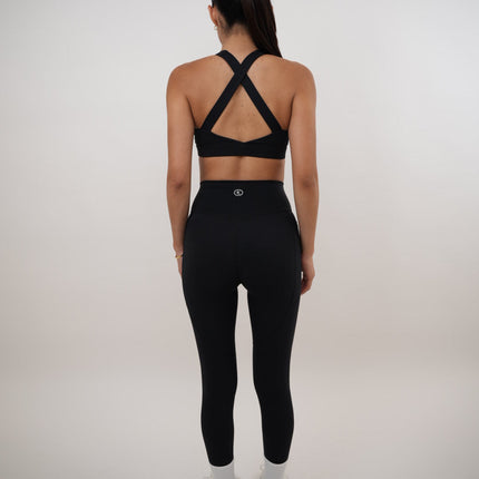 I Am Glowing Black Quick Dry Butter Soft Legging