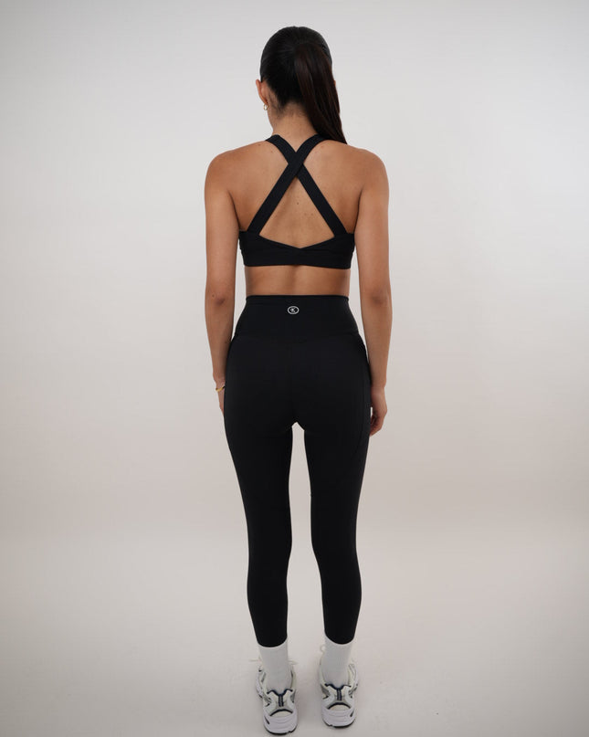 I Am Glowing Black Quick Dry Butter Soft Legging