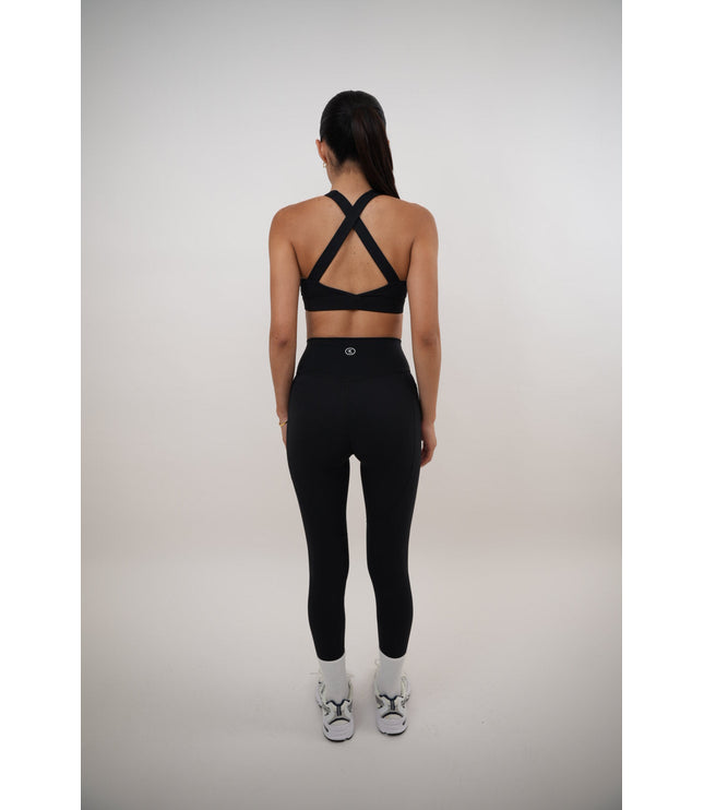 I Am Glowing Black Quick Dry Butter Soft Legging