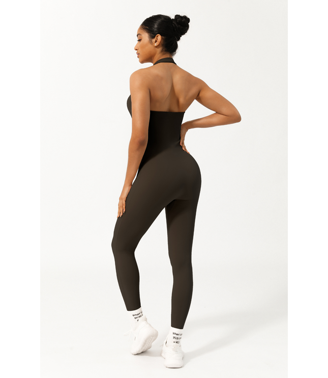 I Am Powerful Bodysuit in Chocolate