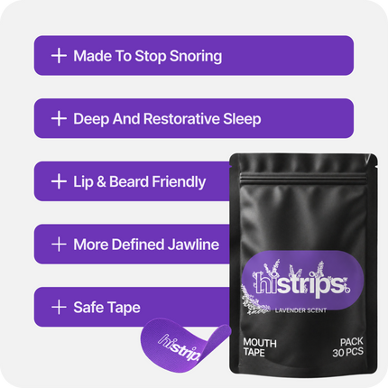 Lavender Mouth Tape