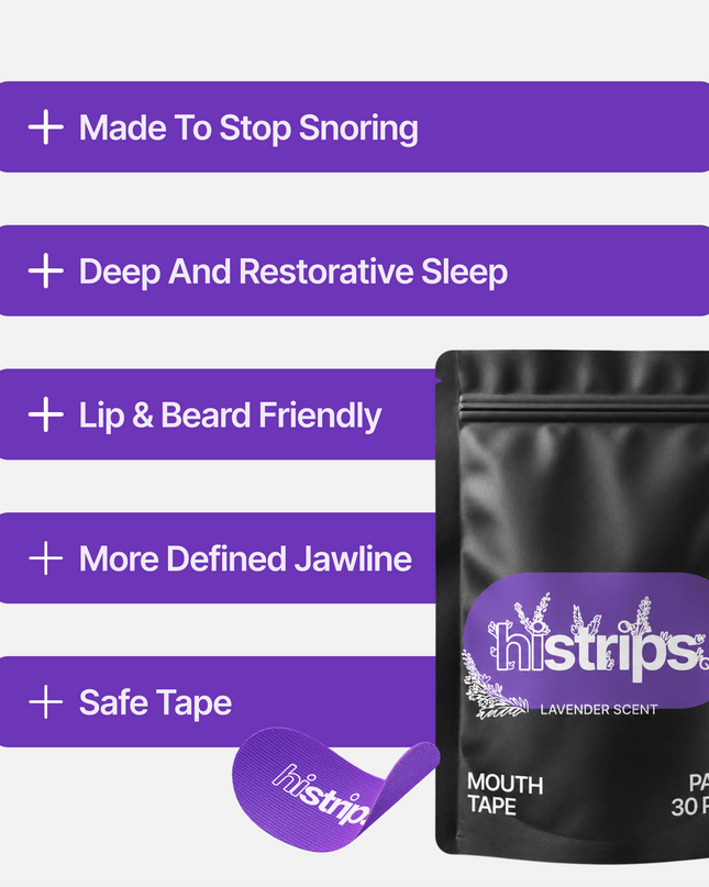 Lavender Mouth Tape