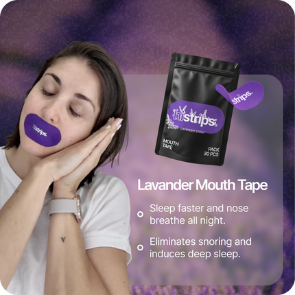 Lavender Mouth Tape