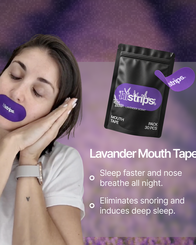 Lavender Mouth Tape