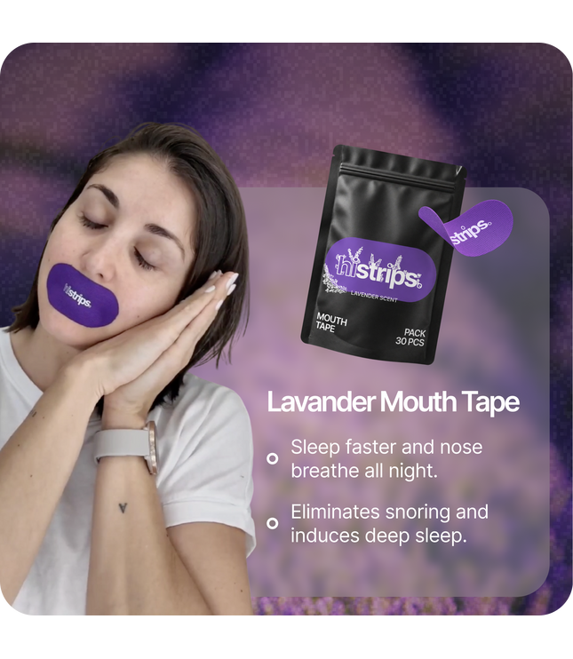 Lavender Mouth Tape