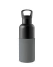 Black bottle / Metallic Grey Sleeve