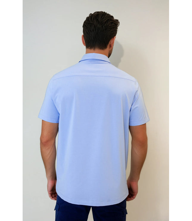 Buki Cinqo Polo - Cool Blue