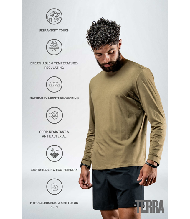 Men's Terra Recovery Field Shirt (Timber)