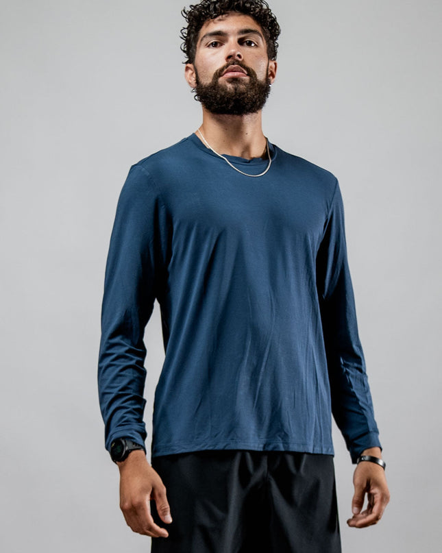 Men's Terra Recovery Field Shirt (Deepline Blue)