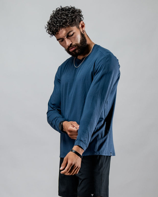 Men's Terra Recovery Field Shirt (Deepline Blue)