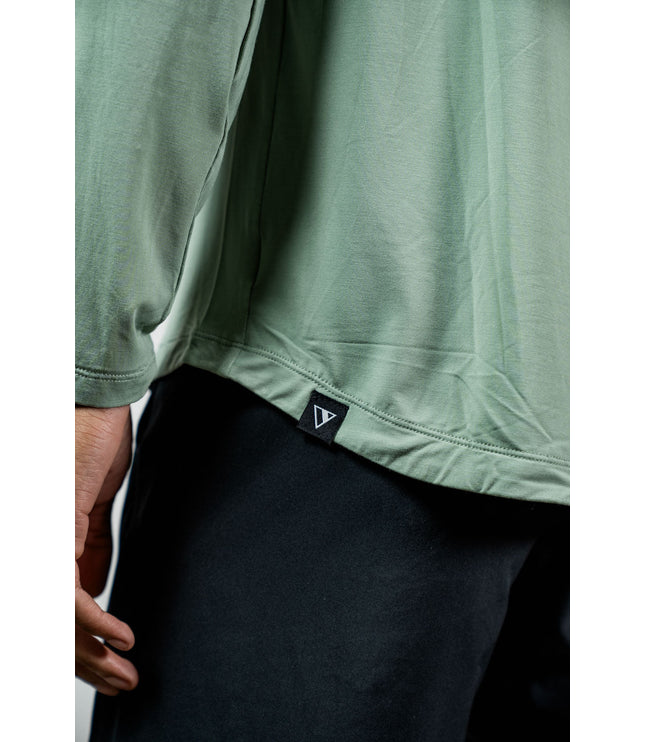 Men's Terra Recovery Element Hoodie Shirt (Low Light Olive)
