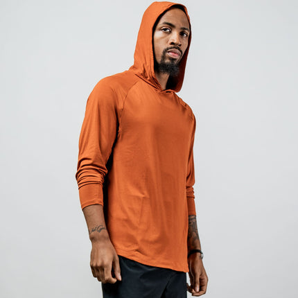 Men's Terra Recovery Element Hoodie Shirt (Sunfire Clay)