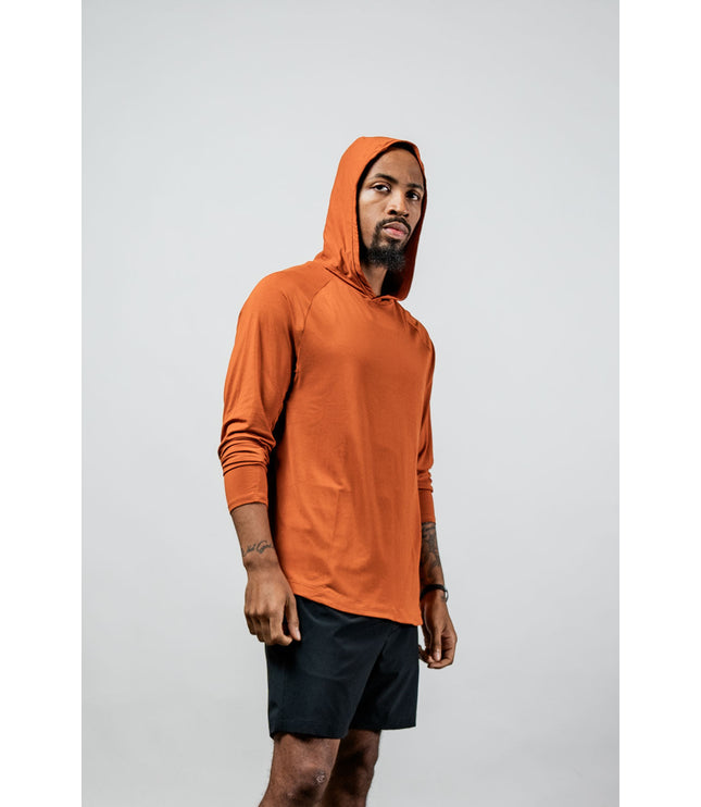 Men's Terra Recovery Element Hoodie Shirt (Sunfire Clay)