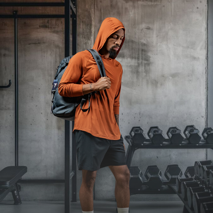 Men's Terra Recovery Element Hoodie Shirt (Sunfire Clay)
