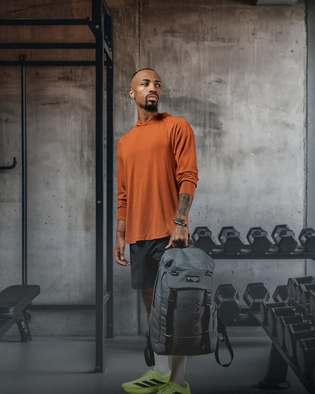 Men's Terra Recovery Element Hoodie Shirt (Sunfire Clay)