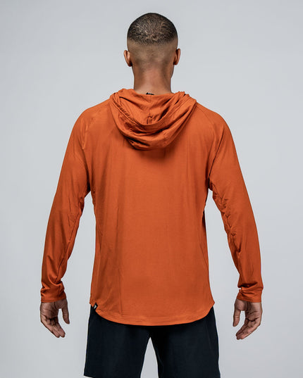 Men's Terra Recovery Element Hoodie Shirt (Sunfire Clay)