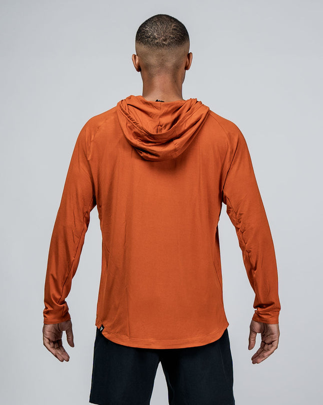Men's Terra Recovery Element Hoodie Shirt (Sunfire Clay)