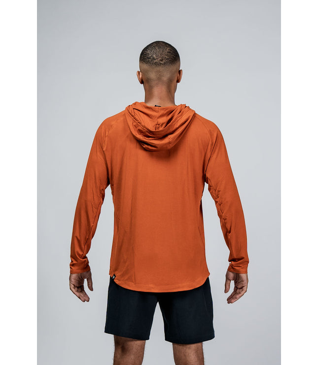 Men's Terra Recovery Element Hoodie Shirt (Sunfire Clay)