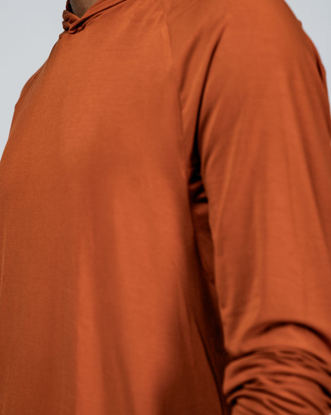 Men's Terra Recovery Element Hoodie Shirt (Sunfire Clay)