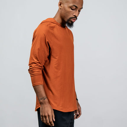 Men's Terra Recovery Element Hoodie Shirt (Sunfire Clay)