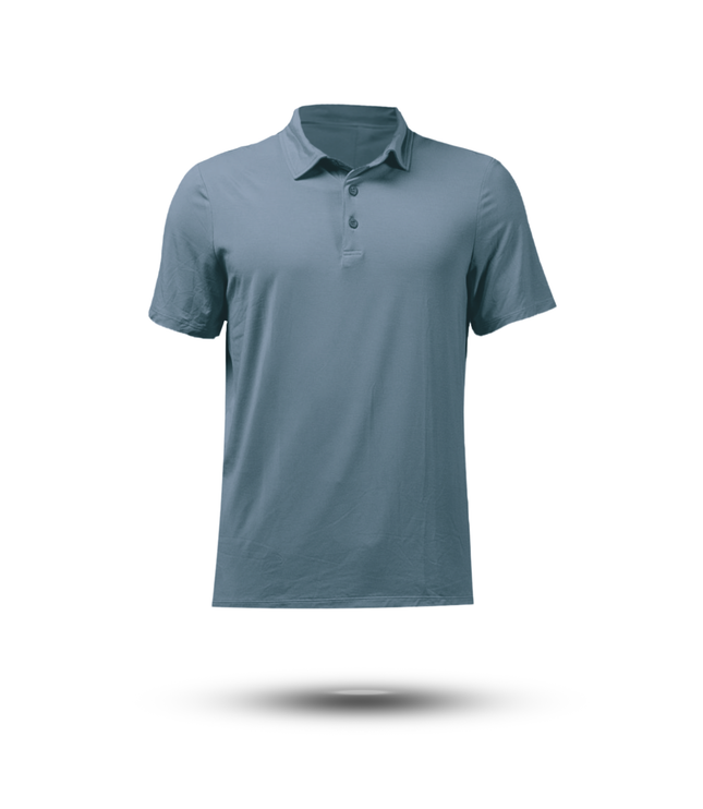 Men's Terra Recovery Polo (Ash Gray)