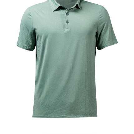 Men's Terra Recovery Polo (Low Light Olive)
