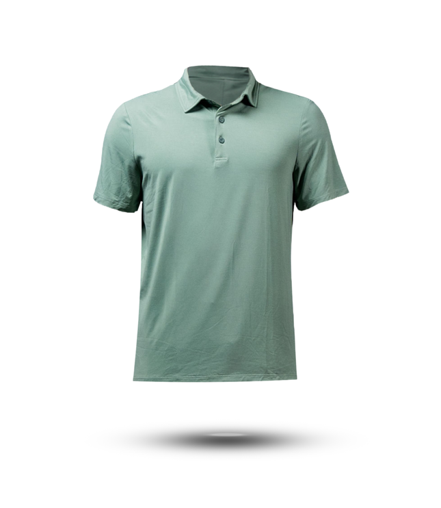 Men's Terra Recovery Polo (Low Light Olive)
