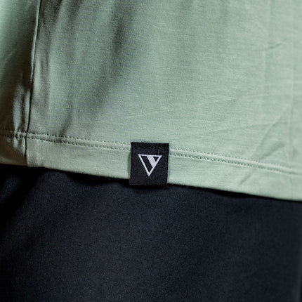 Men's Terra Recovery Polo (Low Light Olive)