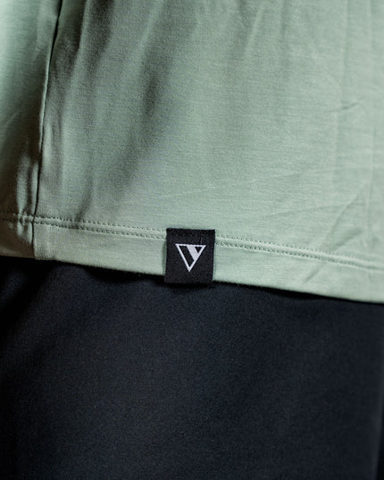 Men's Terra Recovery Polo (Low Light Olive)
