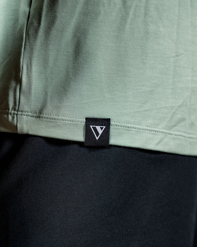 Men's Terra Recovery Polo (Low Light Olive)
