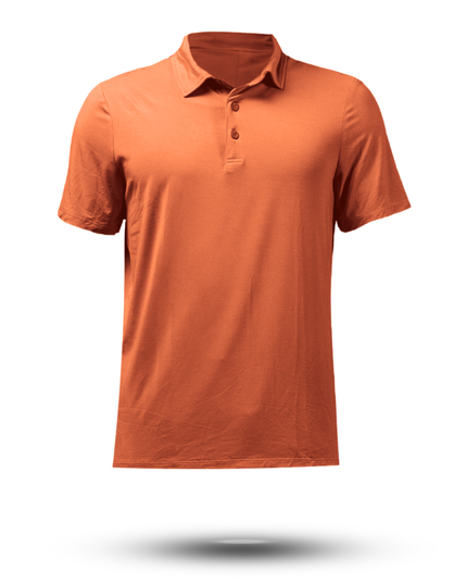 Men's Terra Recovery Polo (Sunfire Clay)