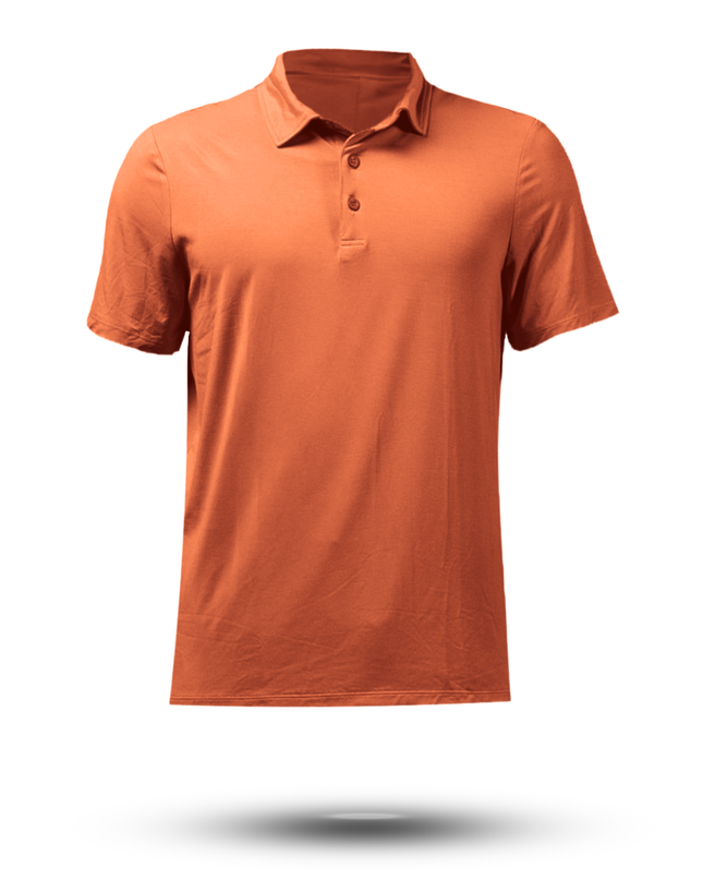 Men's Terra Recovery Polo (Sunfire Clay)
