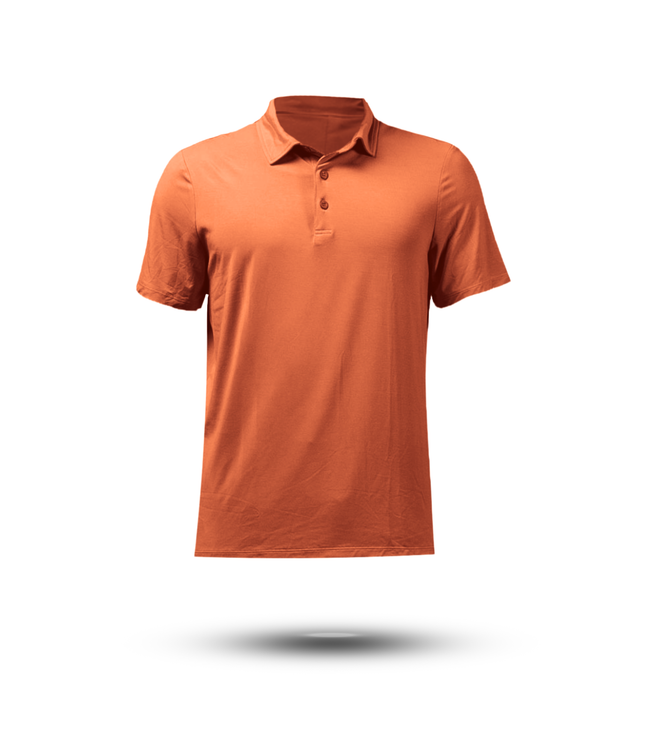 Men's Terra Recovery Polo (Sunfire Clay)